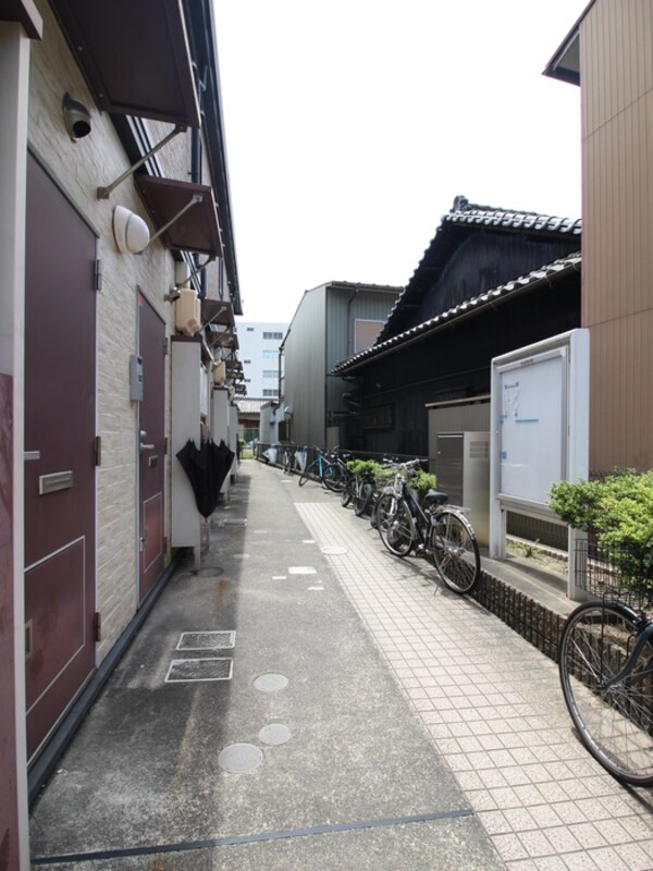 バイク置き場