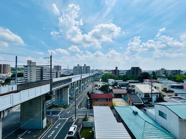 室内からの展望