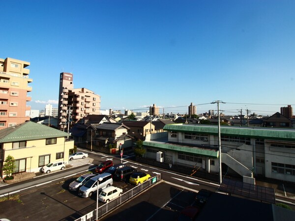 室内からの展望