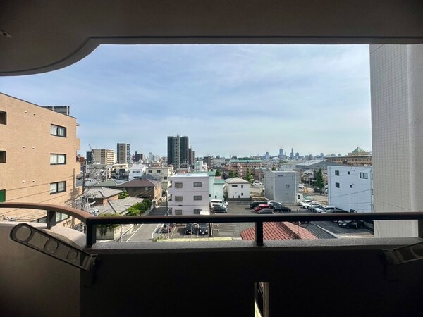 室内からの展望