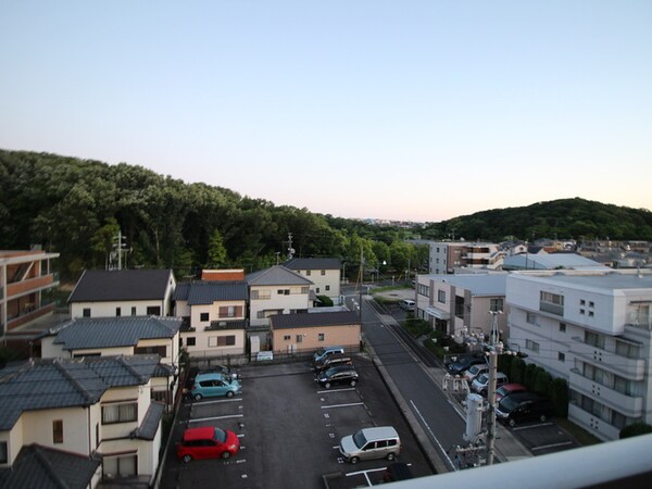 室内からの展望