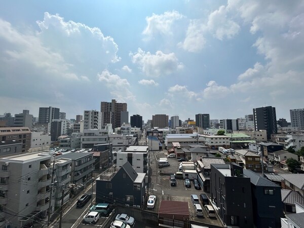 室内からの展望