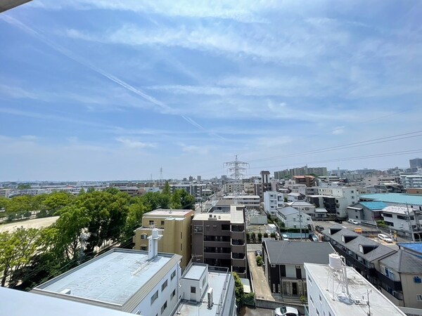 室内からの展望