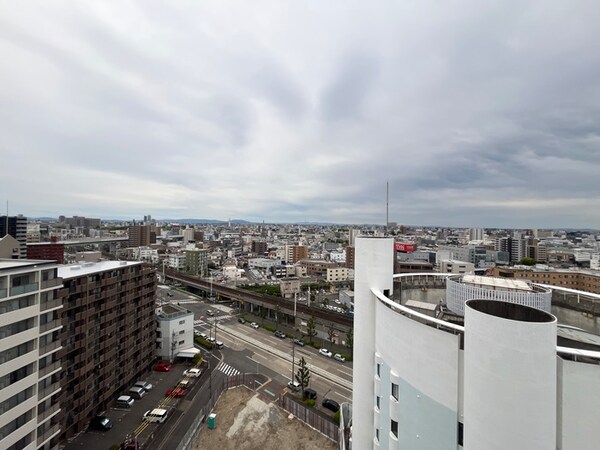 室内からの展望