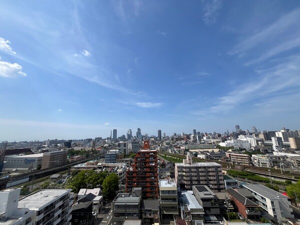 室内からの展望
