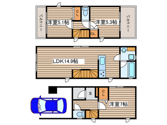間取図