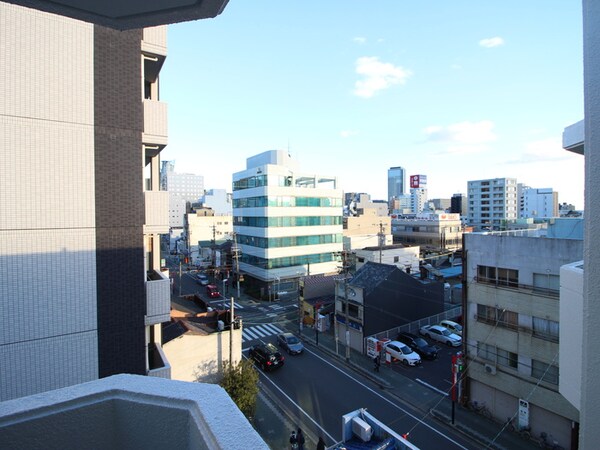 室内からの展望