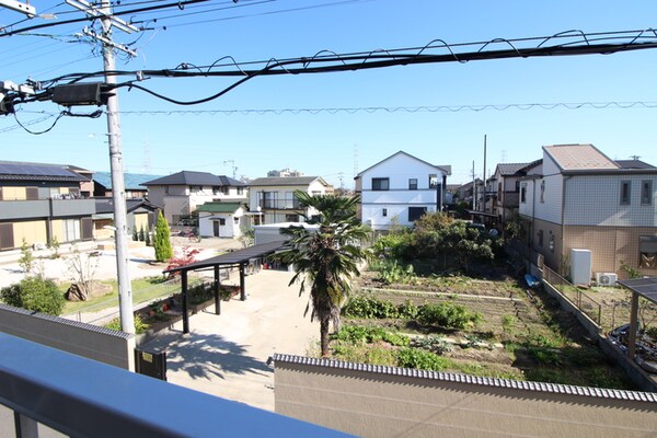室内からの展望