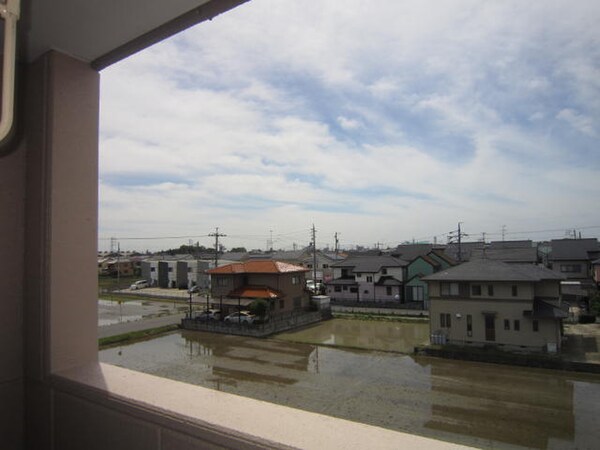 室内からの展望