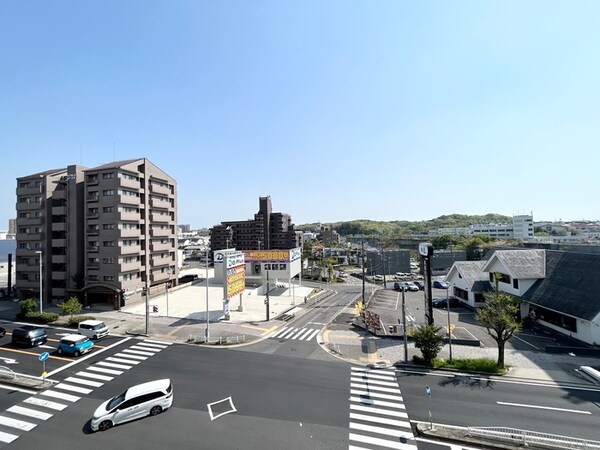 室内からの展望