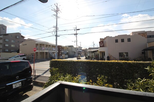 室内からの展望