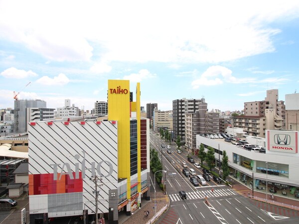 室内からの展望