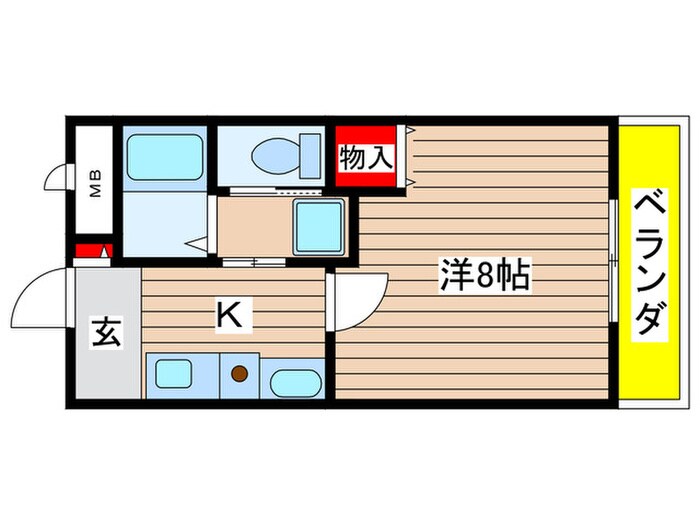 Annex121の間取り図