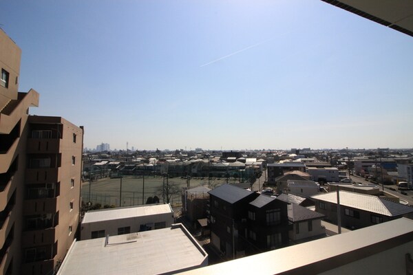 室内からの展望