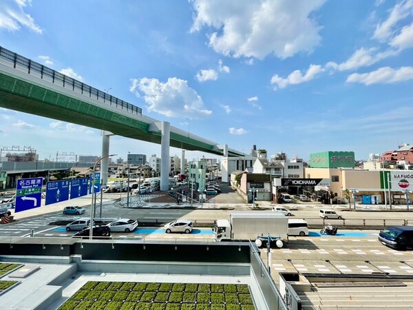 室内からの展望