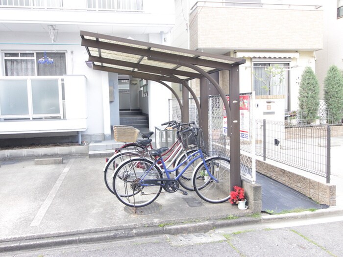 美杉マンションの駐輪場
