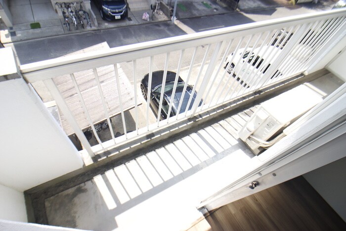 美杉マンションのベランダ・バルコニー