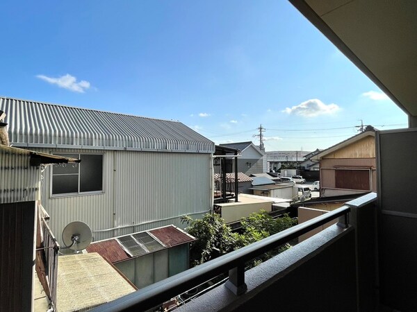 室内からの展望