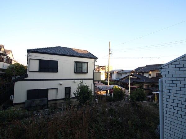 室内からの展望