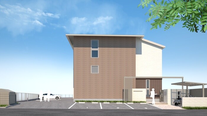 物件外観写真2　(完成予想図)