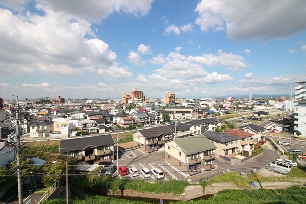 室内からの展望