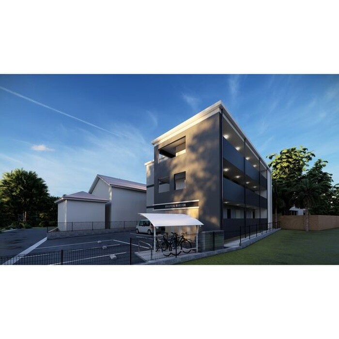 物件外観写真2　(建築中)