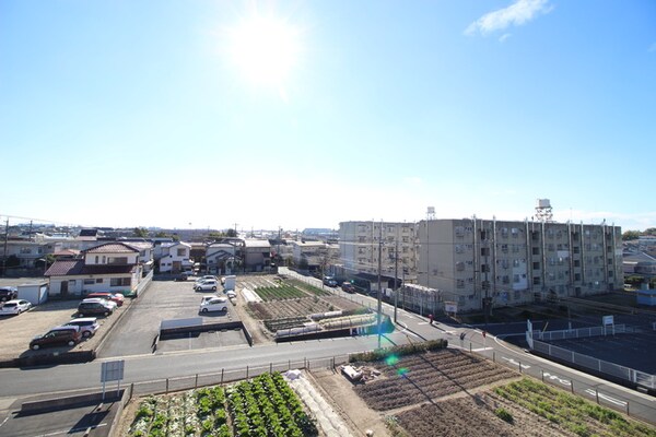 室内からの展望