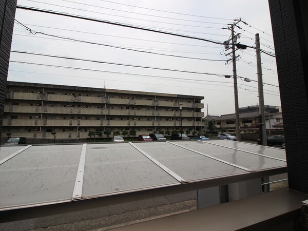 室内からの展望