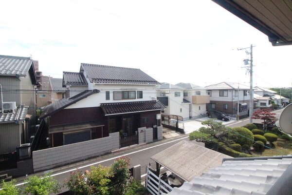 室内からの展望