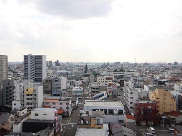 室内からの展望