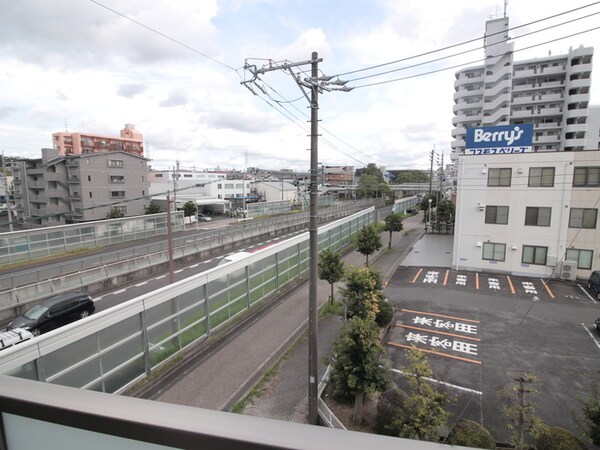 室内からの展望