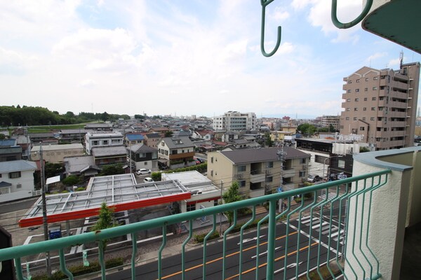 室内からの展望