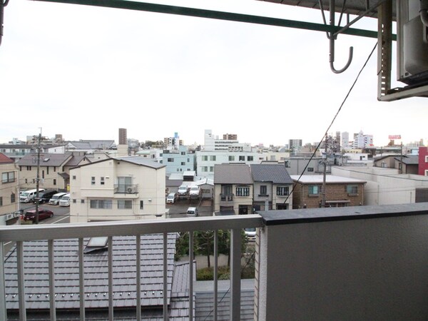 室内からの展望