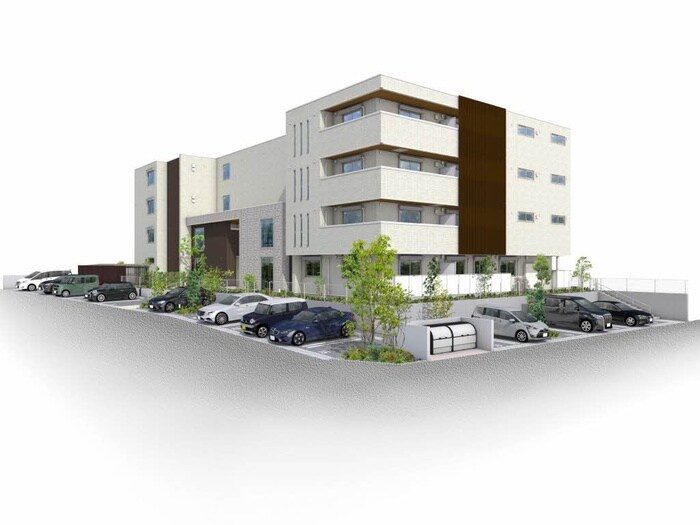 物件外観写真1　(建築中)