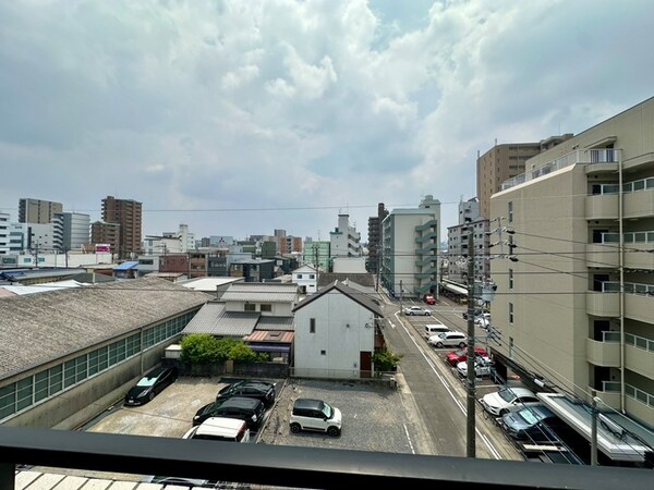 室内からの展望
