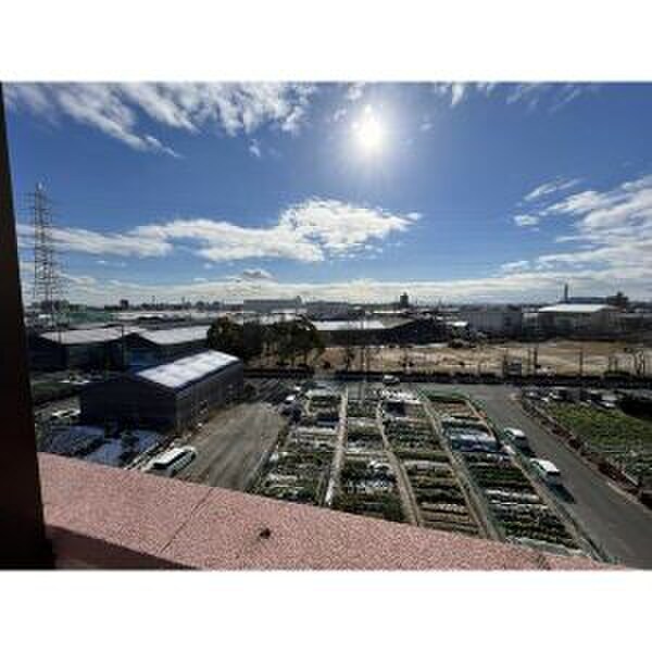 室内からの展望