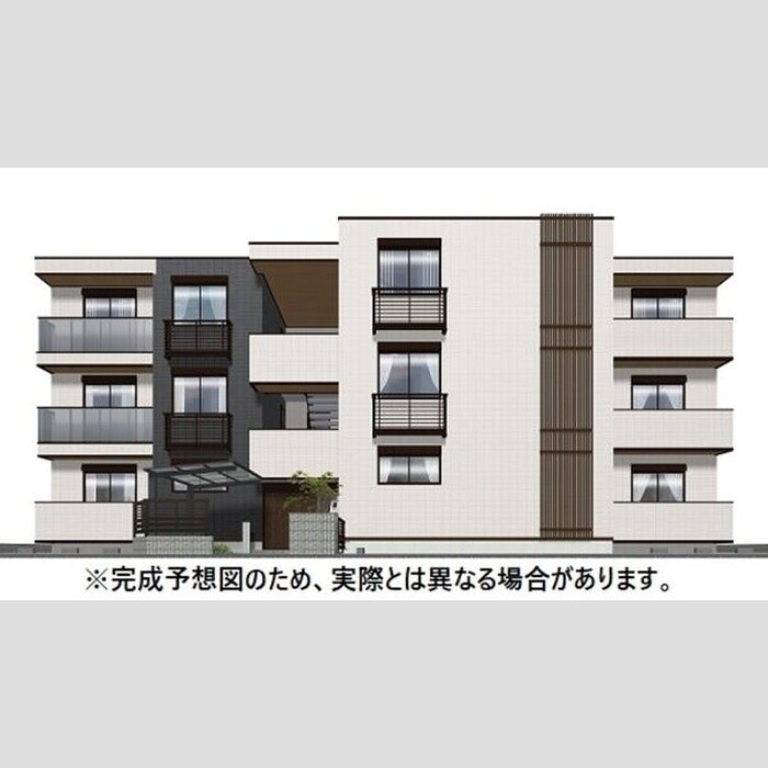 物件外観写真1　(完成予想図)