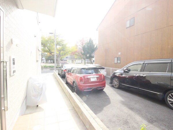 室内からの展望
