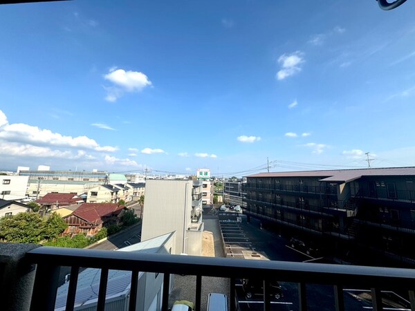 室内からの展望