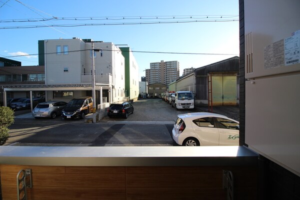 室内からの展望