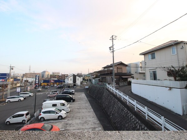 室内からの展望