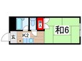 パナハイツ中川Ａ棟の間取図