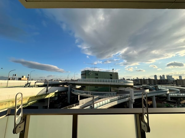 室内からの展望