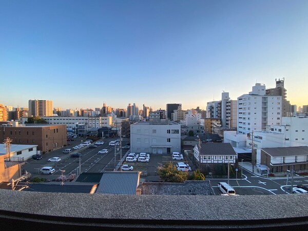 室内からの展望