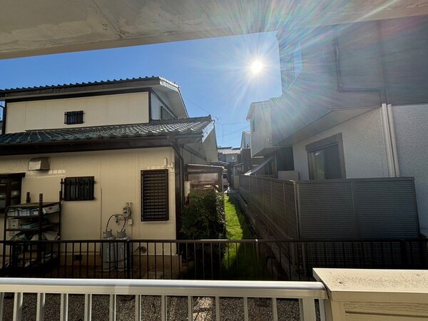 室内からの展望