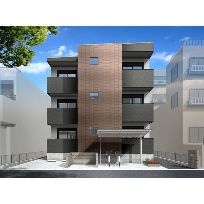 物件外観写真2　(完成予想図)