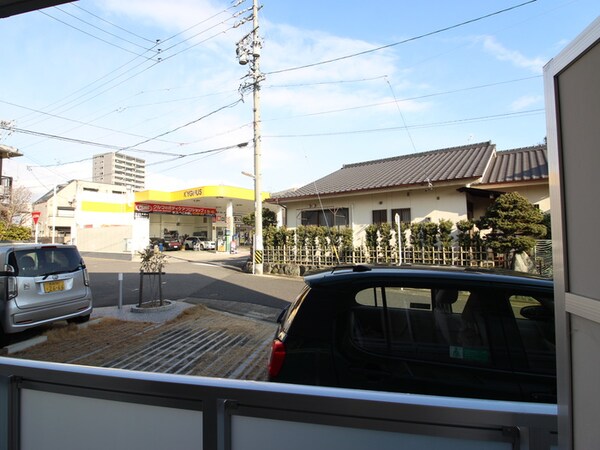 室内からの展望