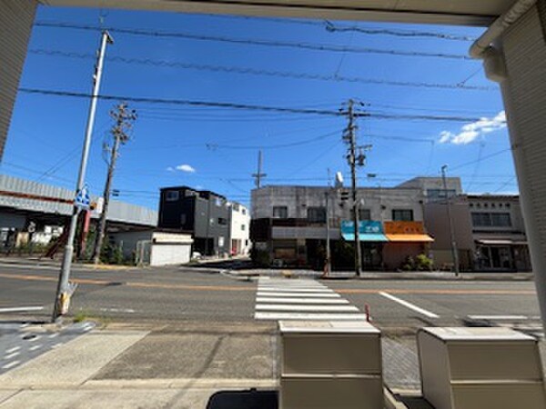 室内からの展望