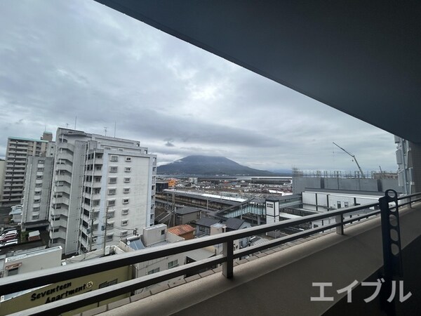 室内からの展望