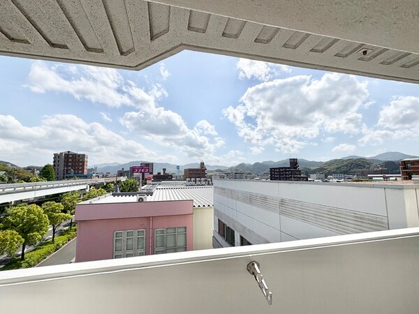 室内からの展望